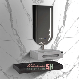 ست روشویی سرامیکی ویوا مدل باتیس 60x40