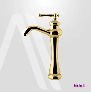 شیر روشویی علاءالدین پایه بلند البرز روز رنگ طلابراق
