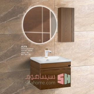 روشویی ویوا مدل آلفا 50×40