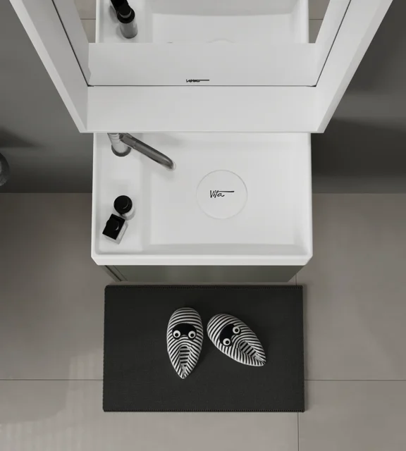 روشویی کابینتی ویتا مدل ۳۰۹۶ از نمای بالا سری پریمیوم پلاس