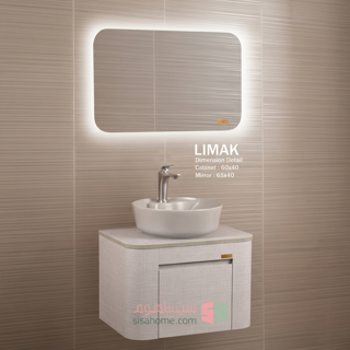 روشویی ویوا مدل لیماک 60×40