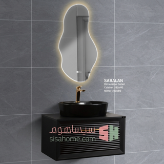 روشویی ویوا مدل سبلان 80×40