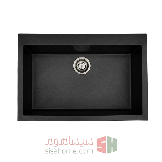 سینک گرانیتی تک لگنه بدون سینی
