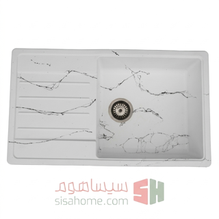 سینک گرانیتی هوفر مدل 210 توکار تک لگن سینی دار