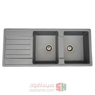 سینک گرانیتی هوفر مدل 240 دو لگن سینیدار توکار