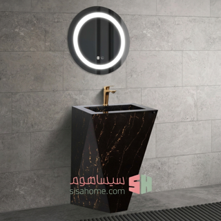 ست روشویی سرامیکی ویوا مدل الماس | ایستاده 65x40